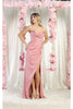 May Queen MQ1992 Cowl Neck Bridesmaids Dress - Dress