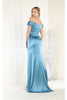 May Queen MQ1998 Sweetheart Satin Evening Gown - Dress