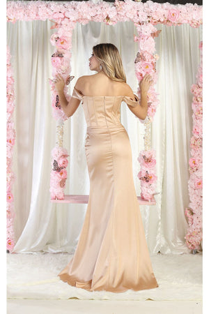 May Queen MQ1998 Corset Bone Bridesmaids Dress - Dress