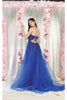 May Queen MQ2013 Corset Back Formal Gown - Dress