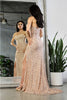 May Queen MQ2034 Strapless Sequin Prom Long Gown - Dress