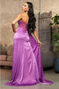 May Queen MQ2039 Sweetheart High Slit Pageant Long Gown - Dress