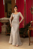 Mother Of The Bride Dress Sweetheart Formal Gown By Royal Queen RQ8132 - SILVER / 8 - Dress