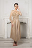 Mother of the Groom Sequin A-Line Cocktail Dress By May Queen MQ2124 - Dress