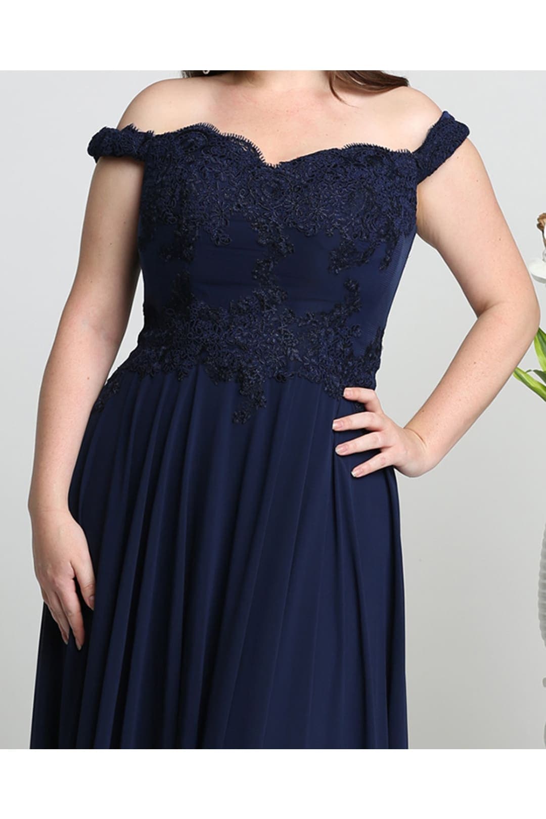 Off Shoulder Prom Dress