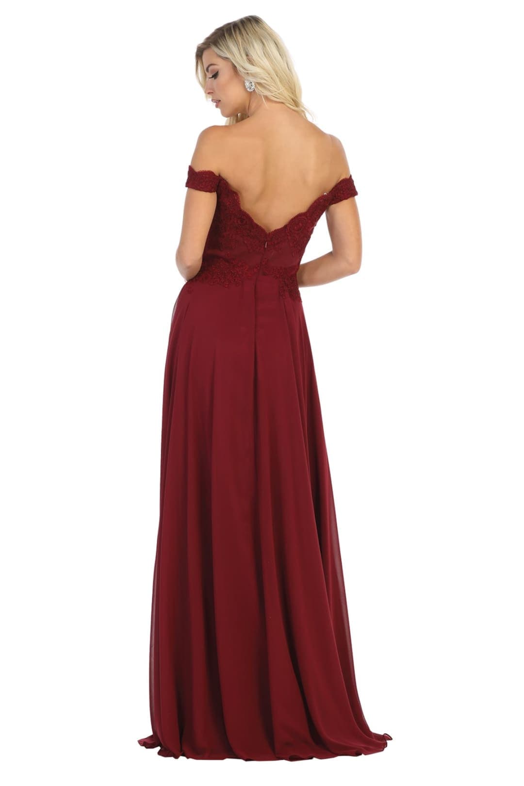 Off Shoulder Prom Dress
