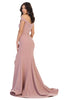 Off The Shoulder Formal Long Gown