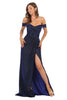 Prom Dresses Websites - NAVY BLUE/MULTI / 4
