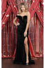 One Shoulder Prom Gown
