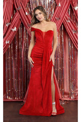 One Shoulder Prom Gown