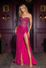 Portia and Scarlett PS24850C Dress - Aqua / 00 - Prom Dresses