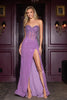 Portia and Scarlett PS24850C Dress - Silver / Prom Dresses
