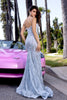 Portia and Scarlett PS25150 Dress - Navy/Gold / 00 - Prom