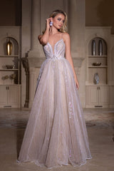 Portia and Scarlett PS25310 Dress - White / Prom