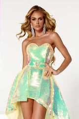 Portia and Scarlett: Shimmering Iridescent Sequin Dress for Unforgettable Occasions