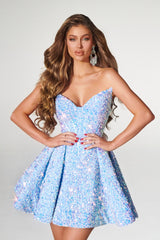 Portia and Scarlett PS23148: Shimmering Sequined Dress for Unforgettable Nights