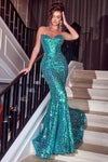 Portia and Scarlett: Captivating Mermaid Dress for Timeless Allure (PS23293)