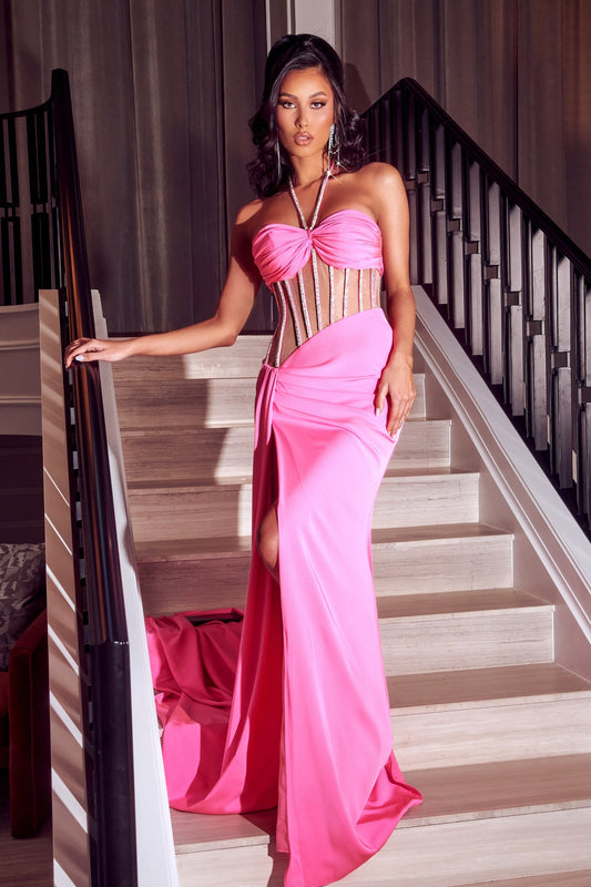 Mesmerize in Portia and Scarlett's Shimmering Prom Gown: PS23341