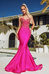 **Portia and Scarlett's Enchanting Beaded Mermaid Gown for Unforgettable Evenings**
