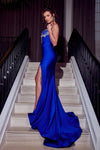 Enchanting Silhouette: Portia and Scarlett's PS23392 Gown for Unforgettable Occasions