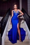 Enchanting Silhouette: Portia and Scarlett's PS23392 Gown for Unforgettable Occasions