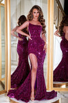 Shimmering Sequined Gown by Portia and Scarlett: Captivating Allure for Unforgettable Occasions