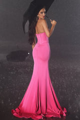 Portia and Scarlett's Alluring Pink Evening Gown: Captivate at Every Occasion