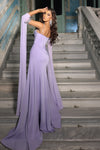 Portia and Scarlett's Enchanting Lilac Masterpiece for Unforgettable Occasions