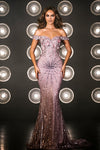 Entice with Elegance: Portia and Scarlett's Beaded Lace Masterpiece for Memorable Occasions