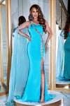 **Portia and Scarlett: Shimmering Aqua Gown for Enchanting Evenings**