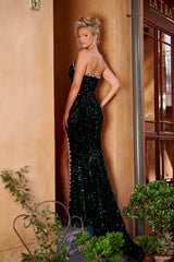Captivating Elegance: Portia and Scarlett's Shimmering Masterpiece for Unforgettable Nights