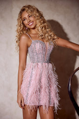 Enchanting Sheer Sequined Dress by Portia and Scarlett for Unforgettable Evenings