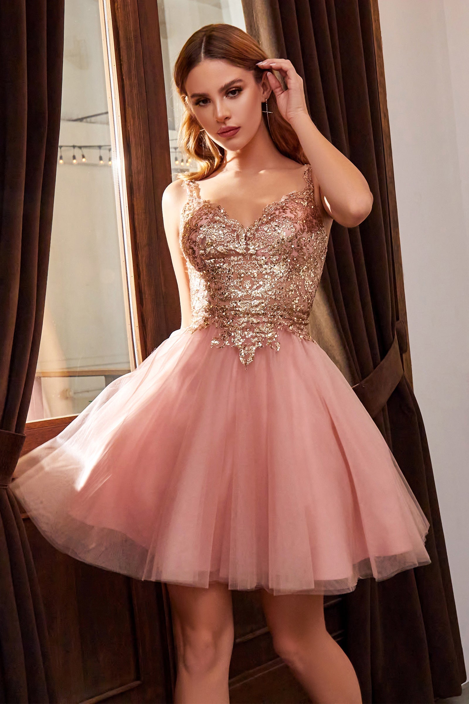 **Shneu's Enchanting Embellished Cocktail Dress: A Symphony of Style and Sophistication**