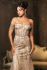 Red Carpet Dress Off Shoulder Mermaid Evening Gown By May Queen MQ2136 - Dress