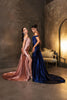 Red Carpet Dress Off Shoulder Sequin Formal Gown By May Queen MQ2146 - Dress