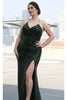 Sequined Prom Long Dress And Plus Size