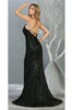 Sequined Prom Long Dress And Plus Size