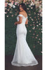 Off Shoulder Long Formal Gown - Dress