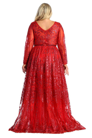 Prom Dress Long Sleeve