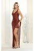 Sequined Holiday Dresses - Dress