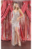 Sequined Holiday Dresses - Dress