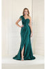 Royal Queen RQ7962 One Shoulder Red Carpet Gown - Dress