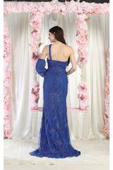 Royal Queen RQ7997 Arm Sleeve Prom Gown - Dress