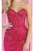 Royal Queen RQ8013 Embellished Strapless Evening Gown - Dress
