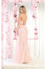 Royal Queen RQ8014 One Shoulder Mermaid Gown - Dress