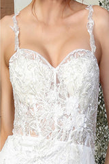 Royal Queen RQ8018 Sweetheart Corset Bodice Wedding Gown - IVORY/NUDE / 4 - Dress