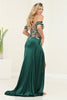 Royal Queen RQ8055 Off-Shoulder Cap Sleeve Beaded Pageant Gown - Dress