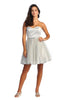 Short Dresses for Hoco - SILVER / 2