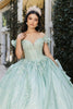 Sweet 16 Dress Off Shoulder Floral Lace Prom Gown By Layla K LK265 - Dress