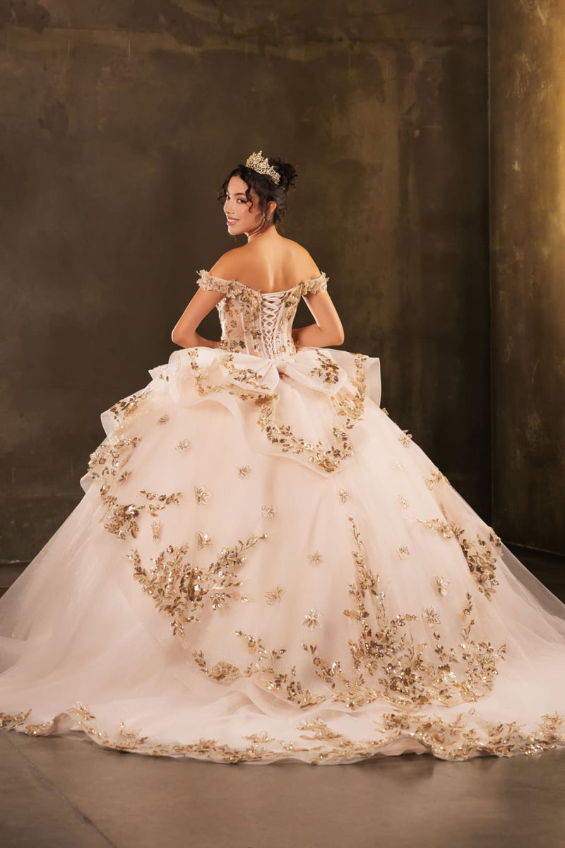 Sweet 16 Dress Sweetheart Off The Shoulder Ball Gown By Layla K LK271 - Dress